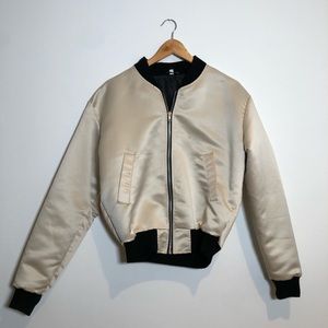 Urban outfitters satin bomber